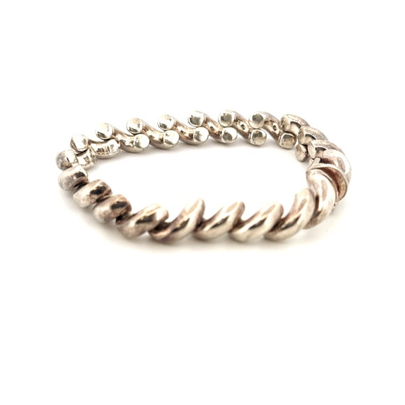 Jewelry - 925 Sterling silver beautiful made in Italy large bracelet